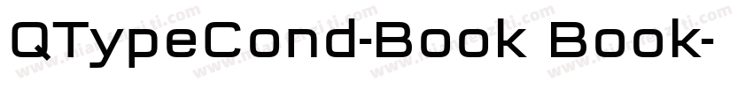 QTypeCond-Book Book字体转换